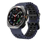 BNCXMO Marine Band For Galaxy Watch Ultra Strap 47mm Accessories Sport silicone correa Bracelet For Galaxy Watch7 ultra 47 mm Strap