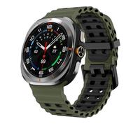 BNCXMO Marine Band For Galaxy Watch Ultra Strap 47mm Accessories Sport silicone correa Bracelet For Galaxy Watch7 ultra 47 mm Strap