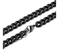 BNCXMO Men's Bracelets, Simple Cuban Chain Stainless Steel Bracelet for Men