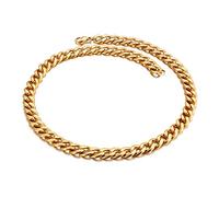 BNCXMO Men's Bracelets, Simple Cuban Chain Stainless Steel Bracelet for Men