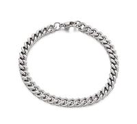 BNCXMO Men's stainless steel bracelet, link chain bracelet, gift idea for men