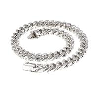 BNCXMO Men's stainless steel bracelet, link curb chain wrap bracelet, gift idea for men