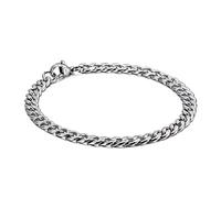 BNCXMO Men's Stainless Steel Link Curb Chain Bracelets for Men as a Gift for Men, Friends and Family