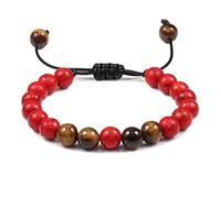 BNCXMO Men'S Women'S Bracelet Bracelets Wristband,Beaded Bracelet Braided Rope Natural Stone Adjustable Bracelets Women Men For All Occasions,Bracelets