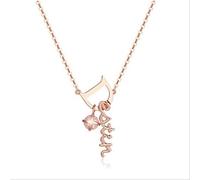 BNCXMO Necklace Embellishment Fashion Simple Creative Kitten Temperament Sleeve Chain Necklace