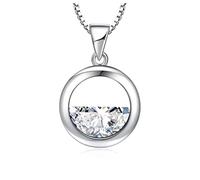 BNCXMO Necklace Pendant Crystal Round Pendant For Women Jewelry
