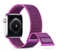 BNCXMO Nylon Sport Band Compatible with Band 38mm 40mm 41mm 42mm 44mm 45mm Women Men Braided Strap Compatible for iWatch Series 9/8/7/6/5/4/3/2 SE