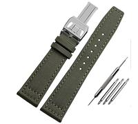 BNCXMO Nylon Watch Band For IWC Portuguese Pilot Series 20mm 21mm 22mm Wristwatches Band Canvas Bracelet Black Blue Green Watch Strap