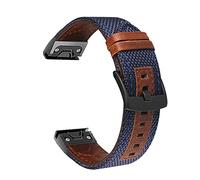 BNCXMO Quick release Leather Watch Band Strap For Fenix 6 6X Pro Easy Fit Strap For Fenix 3 3HR 5X 5 Plus 6 Pro bracelet
