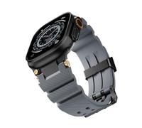 BNCXMO Rubber Watch Band For Band S10 46mm S10 42mm Ultra 49mm 45mm 44mm Rubber Watchbands Waterproof Strap