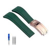 BNCXMO Rubber Watch Strap For Tudor Wristband Black Blue Green Waterproof Silicon Watches Band Bracelet 20mm 21mm