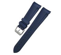 BNCXMO Rubber Watchband 22mm 20mm Silicone Watch Strap For Tudor Heritage Black Bay 1958 Pelagos Black Waterproof Sports Bracelets