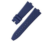 BNCXMO Senior FKM Fluorine Rubber Watchband For 4500V 5500V 7900 Watch strap vc Convex Mouth 7mm wristwatches band