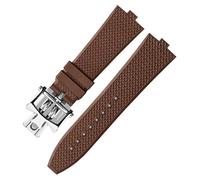 BNCXMO Senior FKM Fluorine Rubber Watchband For 4500V 5500V 7900 Watch strap vc Convex Mouth 7mm wristwatches band