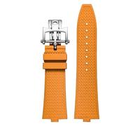 BNCXMO Senior Fluoride Rubber Watch Strap for 4500V 5500V 7900 Vc Watch Strap Convex Mouth 7mm (,), 7 mm