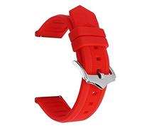 BNCXMO Silicone Watch Band 16mm 18mm 19 20mm 21 22mm Universal Quick Release Rubber Sport Diving Wristband Bracelet Strap Accessories