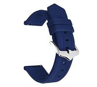 BNCXMO Silicone Watch Band 16mm 18mm 19 20mm 21 22mm Universal Quick Release Rubber Sport Diving Wristband Bracelet Strap Accessories
