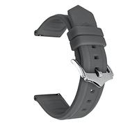 BNCXMO Silicone Watch Band 16mm 18mm 19 20mm 21 22mm Universal Quick Release Rubber Sport Diving Wristband Bracelet Strap Accessories