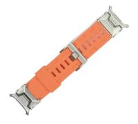 BNCXMO Soft Silicone Loop Strap For Galaxy Watch Ultra 47mm Sports WatchBands For Galaxy Ultra No Gaps Curved End Bracelet