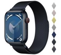 BNCXMO Stainless Steel Milanese Loop For Band 42/44/45/49/38/40/41mm Men And Women, Mesh Loop Magnetic Clasp Replacement For IWatch Bands Ultra Series 9 8 7 SE 6 5 4 3 2 1