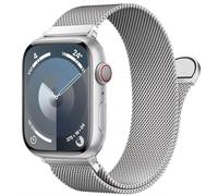 BNCXMO Stainless Steel Milanese Loop For Band 42/44/45/49/38/40/41mm Men And Women, Mesh Loop Magnetic Clasp Replacement For IWatch Bands Ultra Series 9 8 7 SE 6 5 4 3 2 1