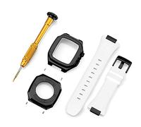 BNCXMO Stainless Steel Strap Case for Band Modification 45mm 44mm 41mm Metal Mod Kit Set for IWatch Series 7 6 SE 5 4 3 2 1