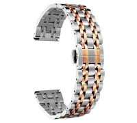 BNCXMO Stainless Steel Watch Band High End Replacement Watch Band For Women Men 14mm, 16mm, 18mm, 21mm, 22mm, 20mm, 12mm, 19mm