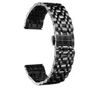 BNCXMO Stainless Steel Watch Band High End Replacement Watch Band For Women Men 14mm, 16mm, 18mm, 21mm, 22mm, 20mm, 12mm, 19mm
