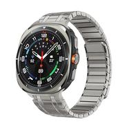 BNCXMO Strong Metal AP Style Bracelet for Galaxy Watch Ultra 47mm WatchbandS 304 Stainless Steel Link Loop Strap