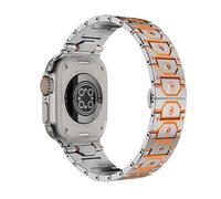 BNCXMO Titan Stainless Steel Metal Steel watchbands For Band Ultra 2 49mm 46mm 45mm 44mm Strap Series 10 9 8 7 6 5 4 3 2 1 SE With Metal Connector