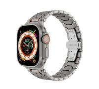 BNCXMO Titan Stainless Steel Metal Steel watchbands For Band Ultra 2 49mm 46mm 45mm 44mm Strap Series 10 9 8 7 6 5 4 3 2 1 SE With Metal Connector