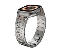 BNCXMO Titan Stainless Steel Metal Steel watchbands For Band Ultra 2 49mm 46mm 45mm 44mm Strap Series 10 9 8 7 6 5 4 3 2 1 SE With Metal Connector