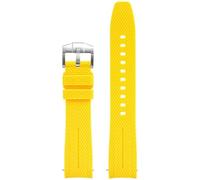 BNCXMO Universal 20mm Watch Strap Men Women Rubber Quick Release Watch Band Curved End WatchBands