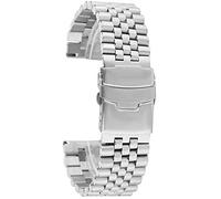 BNCXMO Watch Strap, 20/22/24 Mm Stainless Steel Watch Straps Folding Clasp With Safety Luxury Watchband Replacement Bracelet