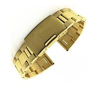 BNCXMO Watch Strap Mesh Strap Replacement Bracelet is Suitable for 16Mm, 18Mm, 20Mm, 22Mm Width Watches/Golden/20Mm