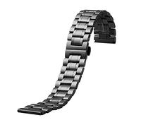 BNCXMO Watch Strap Metal Solid Stainless Steel Strap Compatible with 18Mm -28Mm Quick Release Men's Replacement Bracelet /22Mm/Siliver