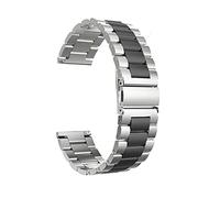 BNCXMO Watch Strap Metal Strap Stainless Steel Bracelet 20Mm 22Mm Quick Release Bracelet Replacement Watch Accessories /22Mm/Silver Rose