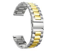 BNCXMO Watch Strap Metal Strap Stainless Steel Bracelet 20Mm 22Mm Quick Release Bracelet Replacement Watch Accessories /22Mm/Silver Rose