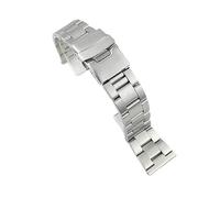 BNCXMO Watch Strap Stainless Steel Watch Band Metal Solid Men's Women's Bracelet Wristband Accessories 18Mm 20Mm 22Mm 24Mm 26Mm /22Mm/Black