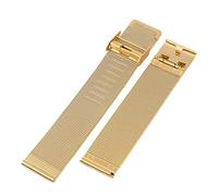 BNCXMO Watch Strap Stainless Steel Watch Band Universal Metal Watch Band 12mm 14mm 16mm 18mm 20mm 22mm 24mm (Color : Silver, Size : 22mm)
