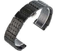 BNCXMO Watch Strap, Stainless steel wristband strap 20mm 22mm 24mm watch replacement men's and women's straps Bracelet