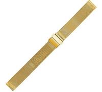 BNCXMO Watch Strap Universal 16 Mm 18 Mm 20 Mm 22 Mm Quick Release Stainless Steel Braided Strap Watch Accessories /16Mm/Silver