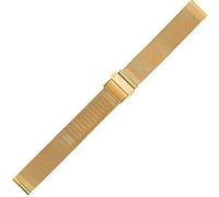 BNCXMO Watch Strap Universal 16 Mm 18 Mm 20 Mm 22 Mm Quick Release Stainless Steel Braided Strap Watch Accessories /20Mm/Gold