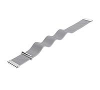 BNCXMO Watch Strap Universal Loop Bracelet Stainless Steel Watch Band Wrist Watch Strap 12mm 14mm 16mm 18mm 20mm 22mm Bracelet (Band Color : Gold, Band Width: 12mm)