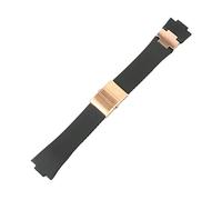 BNCXMO Watchband Bracelet Silicone Watch Band For Ulysse-Nardin MARINE Waterproof Rubber Watchstrap Sports 25 * 12mm Man Watches Sport