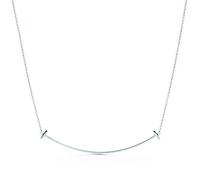 BNCXMO Water Drop Pea Pendant Necklace Cross Smile Sun Necklace Jewelry