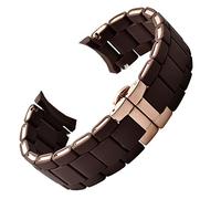 BNCXMO White black Silicone rubber clad steel watch band For Armani AR5905|5906|5920|5919|5859 women 20mm man 23mm Wrist strap Bracelet