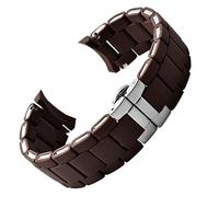 BNCXMO White black Silicone rubber clad steel watch band For Armani AR5905|5906|5920|5919|5859 women 20mm man 23mm Wrist strap Bracelet