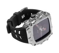 BNCXMO Zinc Alloy Case Metal Bezel for IWatch Series 8 7 6 5 4 SE for Band 45mm 44mm Rubber Watch Strap Modify Accessories
