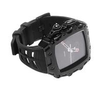 BNCXMO Zinc Alloy Case Metal Bezel for IWatch Series 8 7 6 5 4 SE for Band 45mm 44mm Rubber Watch Strap Modify Accessories